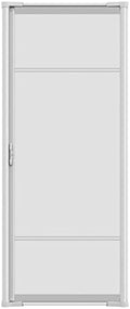 White Roll Away Retractable Screen Door