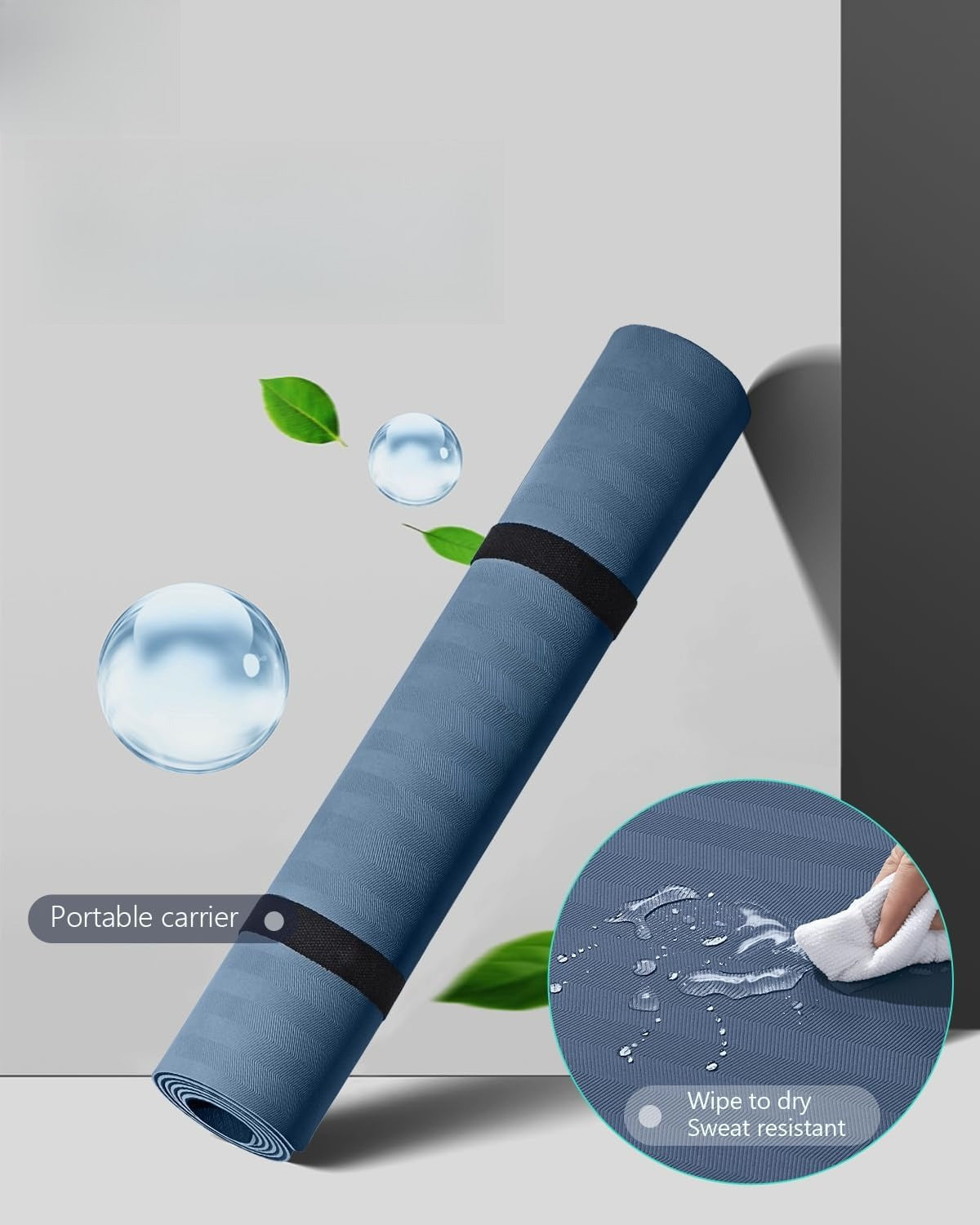 7mm Extra Wide Non Slip Yoga Mat
