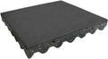 Black Eco Safety Playground Interlocking Tiles