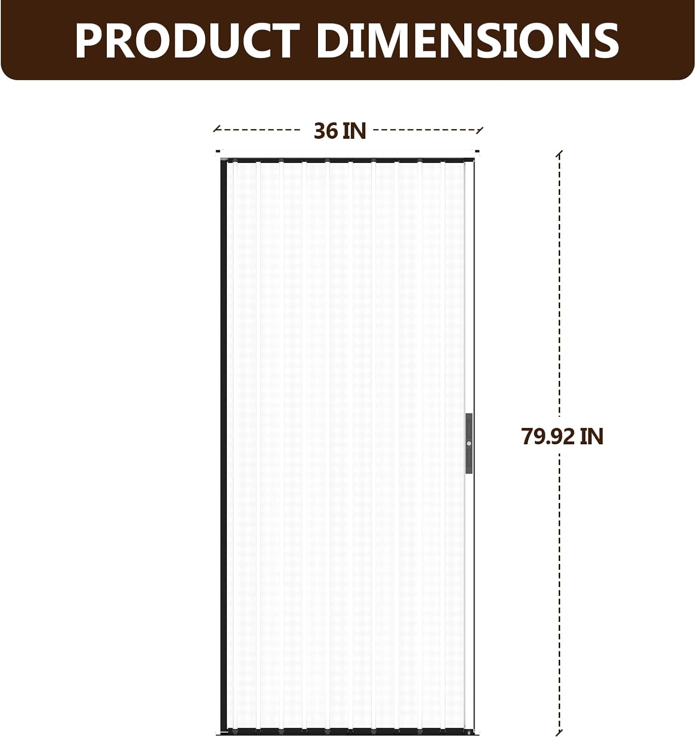 White Lockable Pet Proof Screen Door