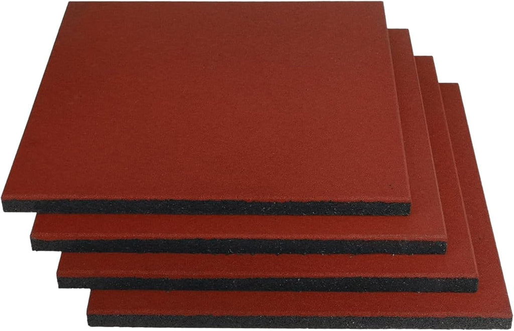 Green Heavy Duty Non Slip Rubber Tiles