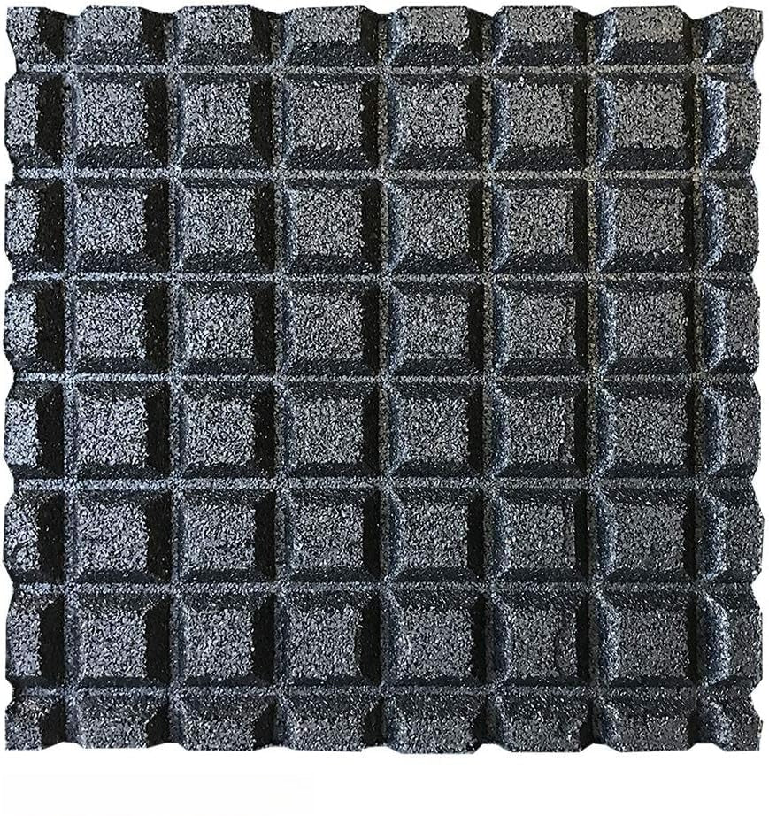 Green Thick Outdoor Playground Rubber Tiles