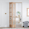 Glass Preassembled Bifold Closet Door