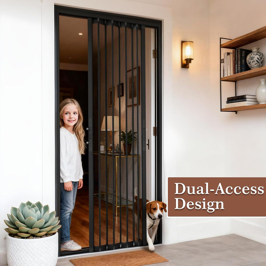Pet-Proof Magnetic Retractable Screen Door