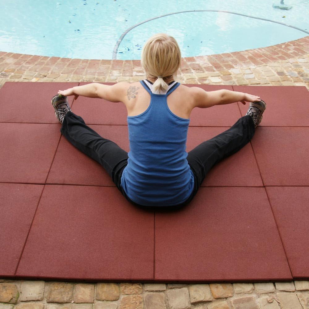 Blue Eco Sport Interlocking Floor Tiles