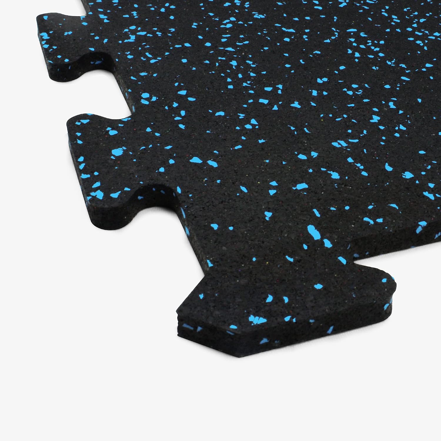 8mm Thick Interlocking Gym Rubber Tiles