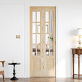 Clear Glass Space Saving Bifold Door