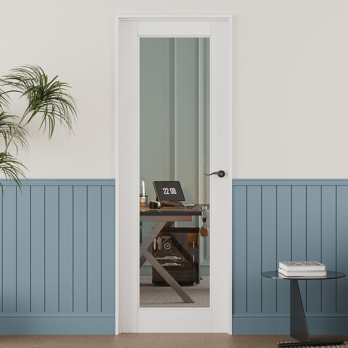 Full Lite Glass French Interior Door
