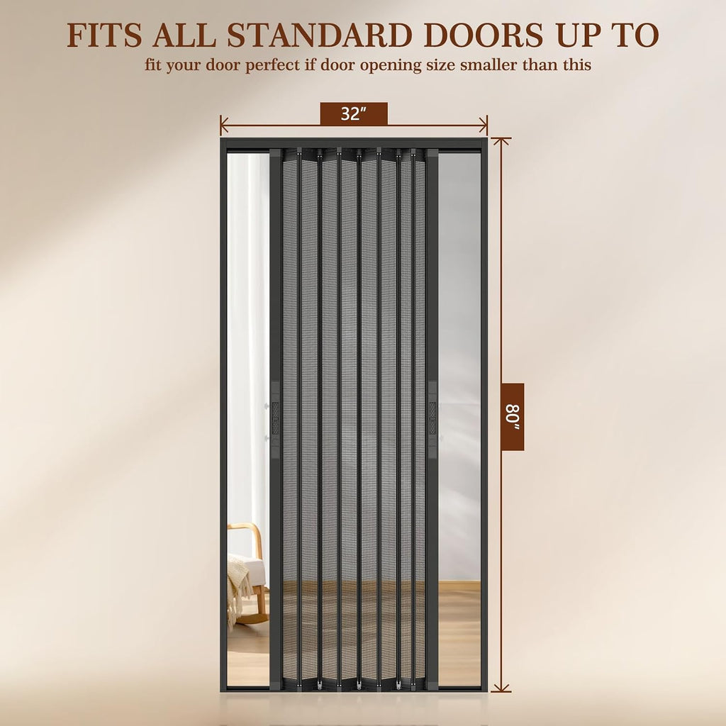 Pet-Proof Magnetic Retractable Screen Door
