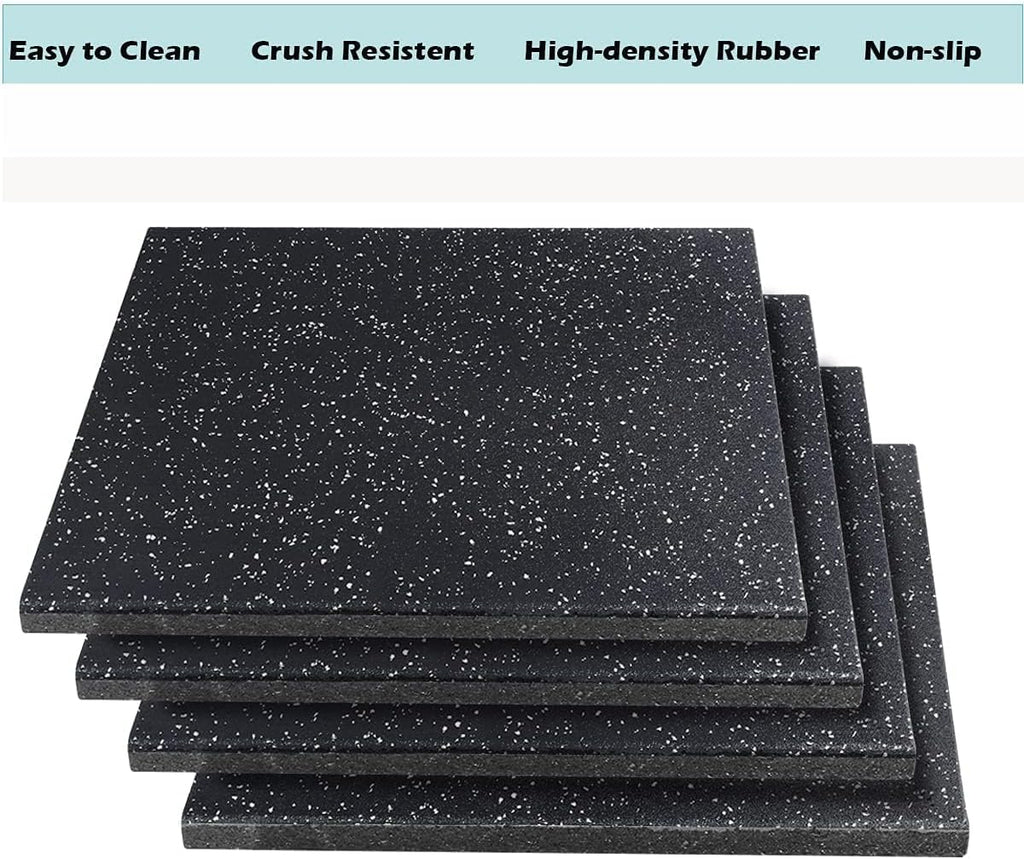 Heavy Duty Interlocking Gym Rubber Tiles