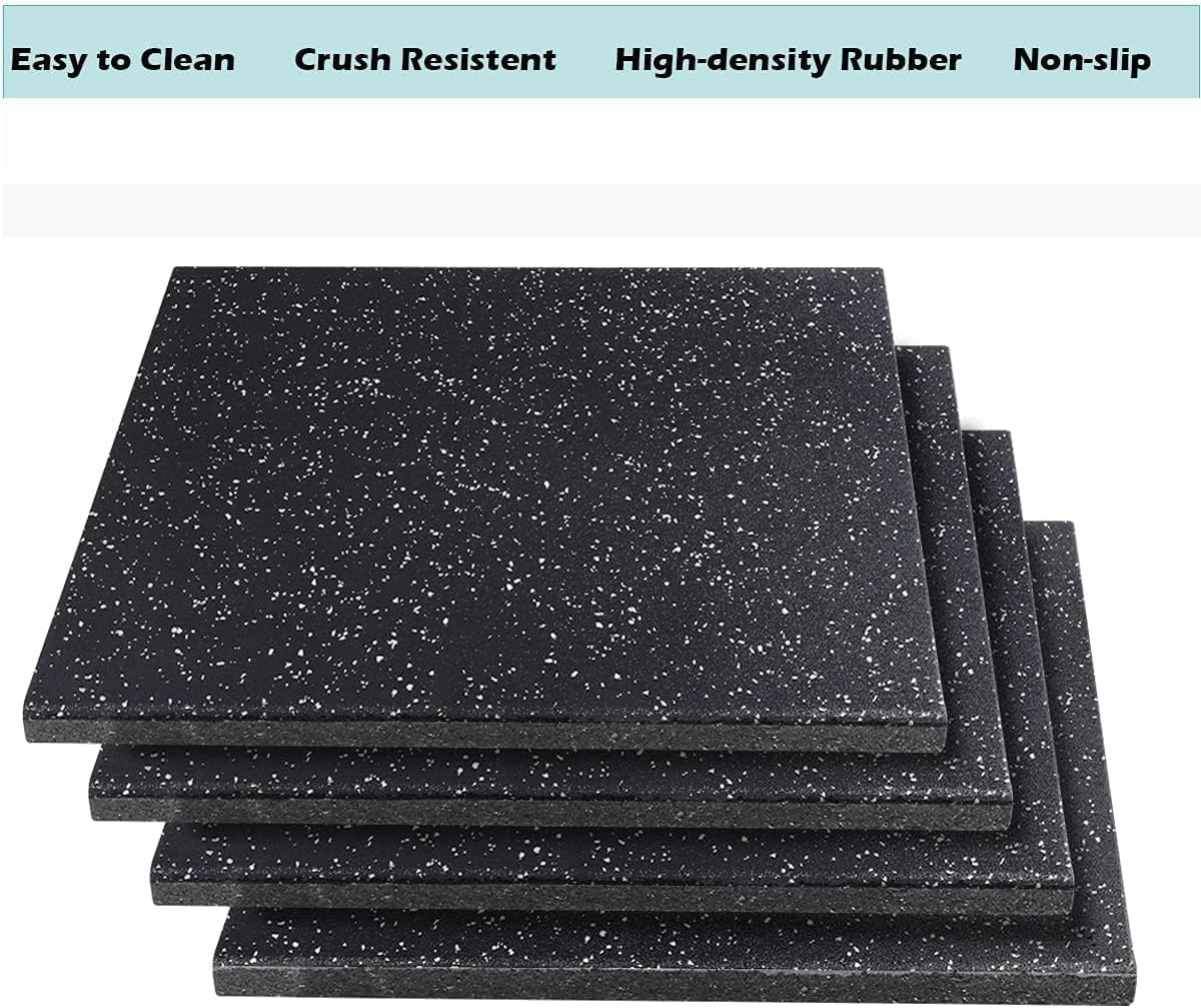Heavy Duty Interlocking Gym Rubber Tiles