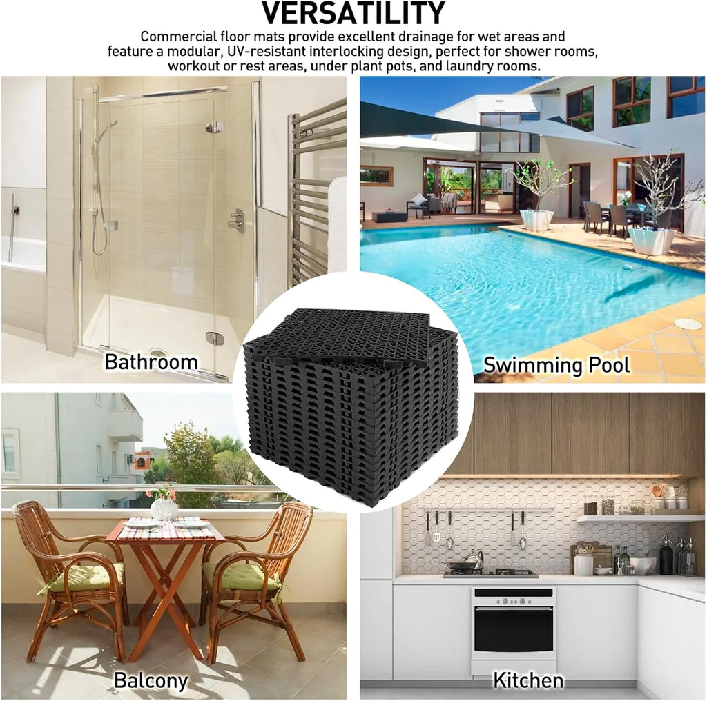 Soft PVC Non Slip Drainage Floor Mats