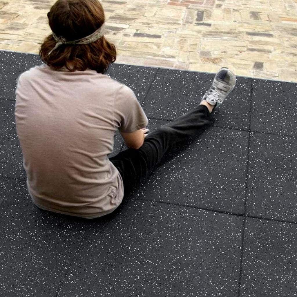 Heavy Duty Interlocking Gym Rubber Tiles