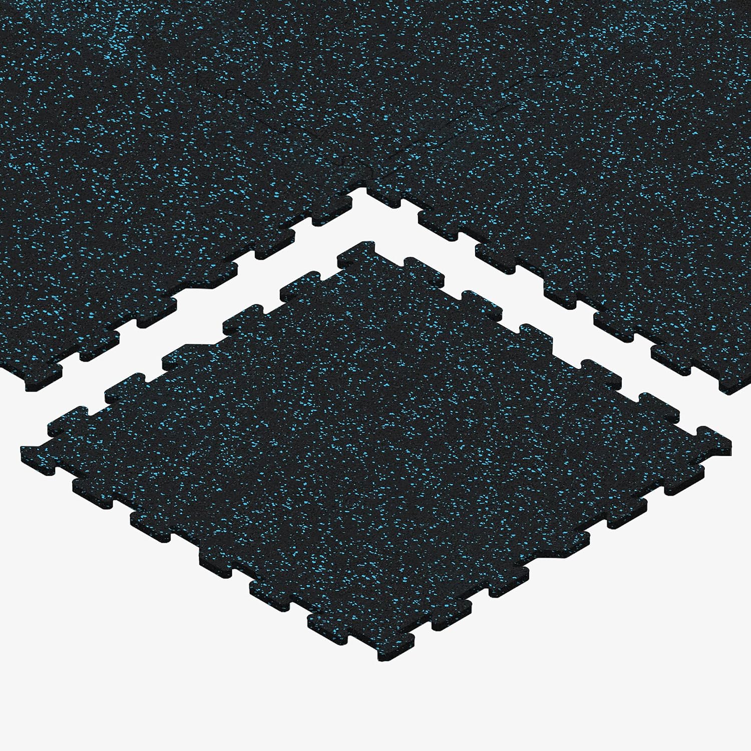 8mm Thick Interlocking Gym Rubber Tiles
