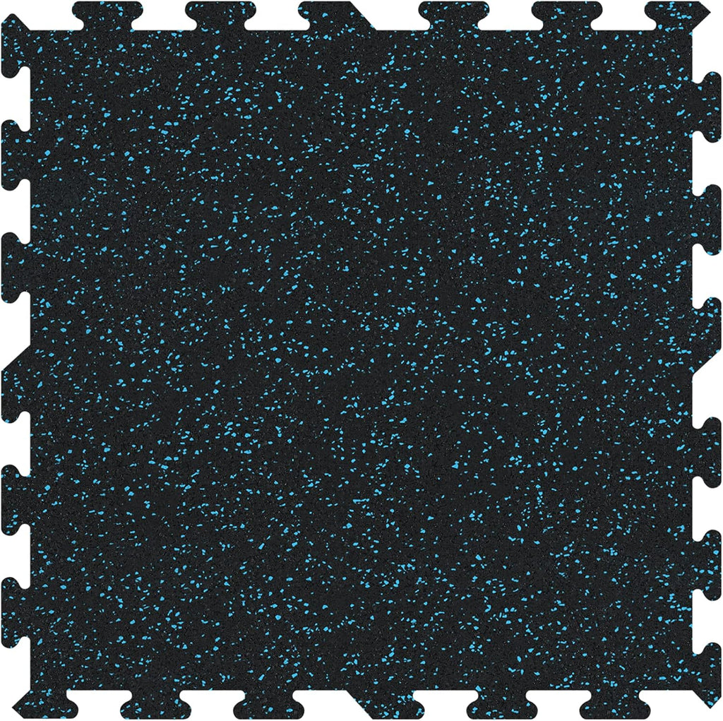 8mm Thick Interlocking Gym Rubber Tiles
