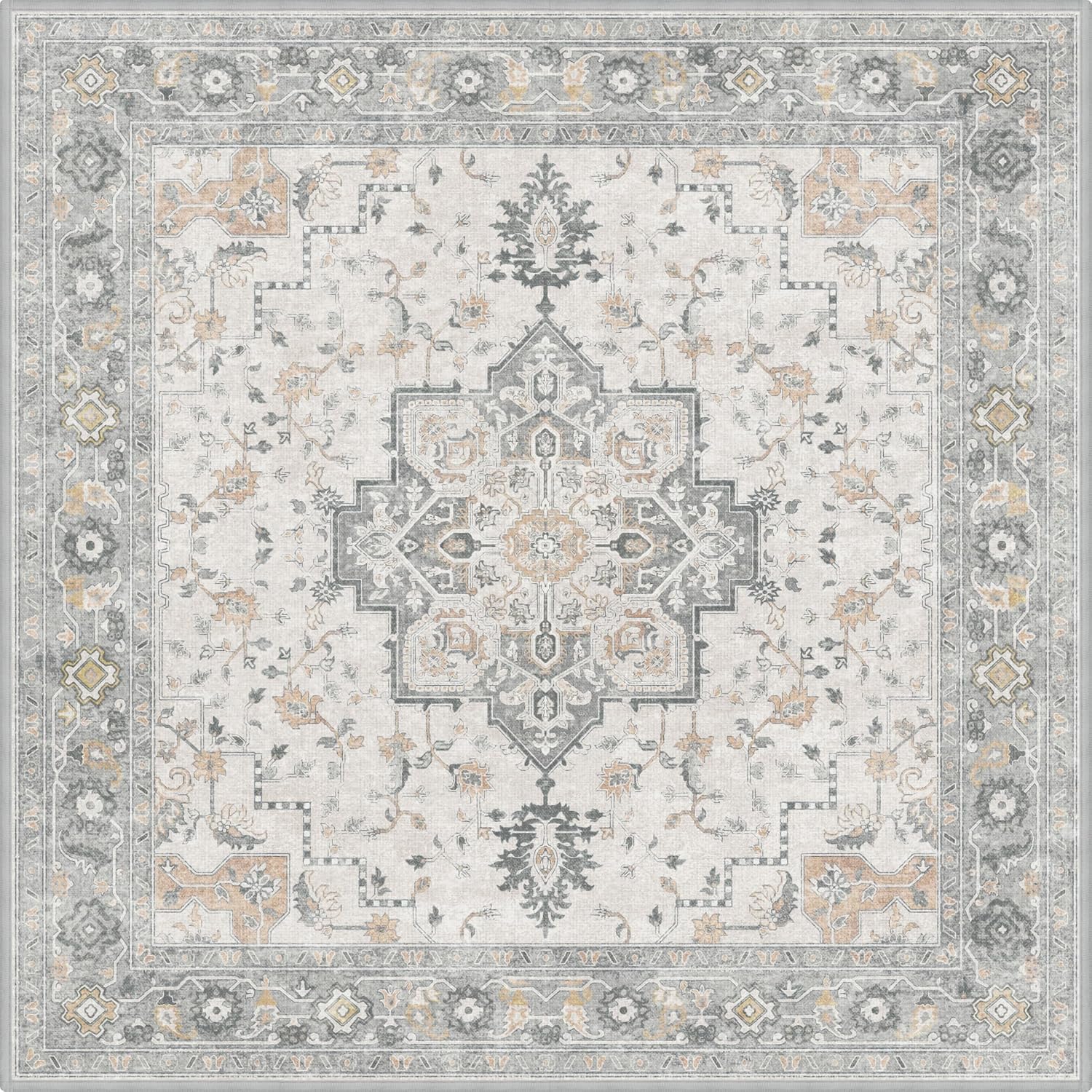 Taupe Peel Stick Safe Stair Carpets