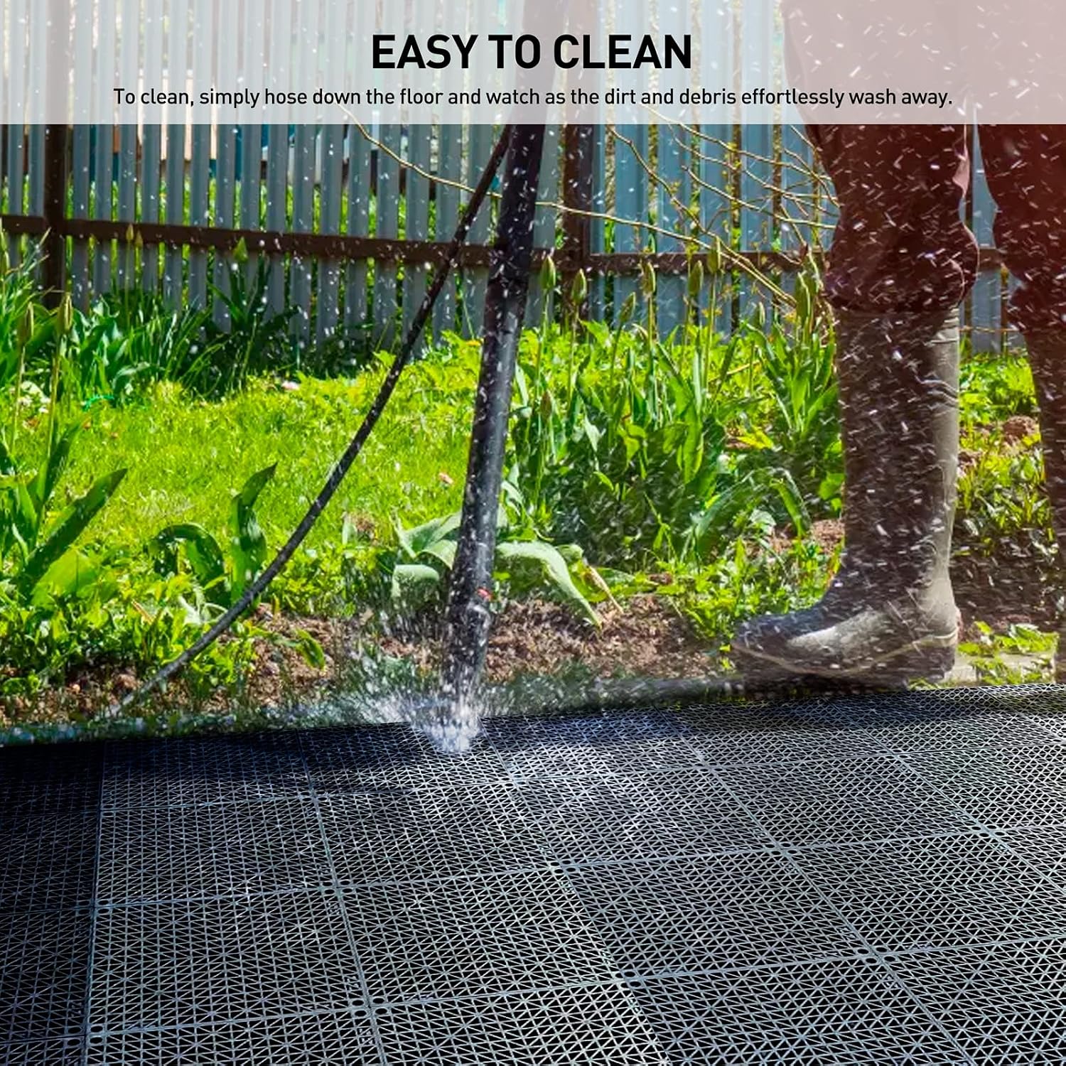 Soft PVC Non Slip Drainage Floor Mats