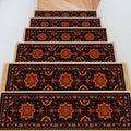 Vintage Print Non Slip Stair Rugs