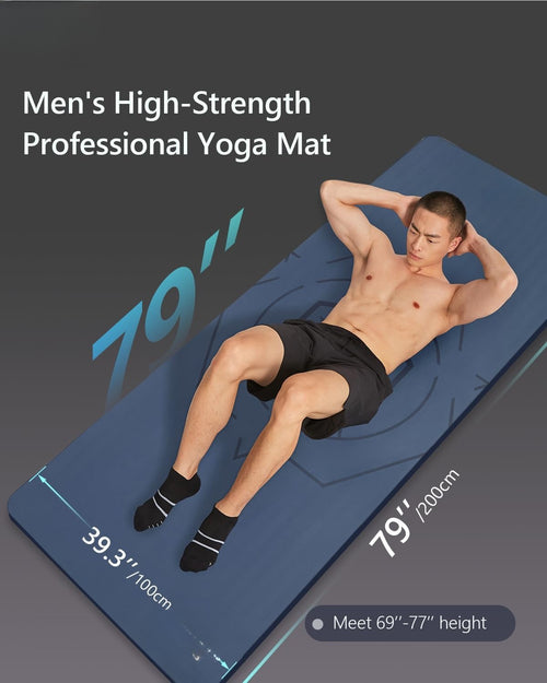 7mm Extra Wide Non Slip Yoga Mat